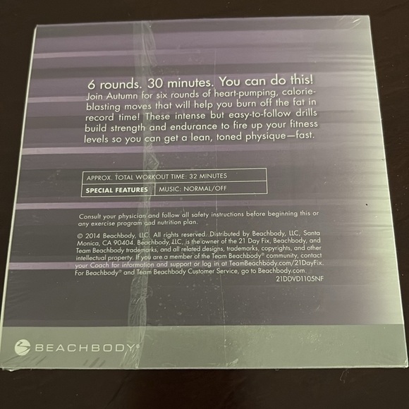 Beachbody 21 Day Fix Plyo Fix DVD.  NWT - Picture 2 of 3
